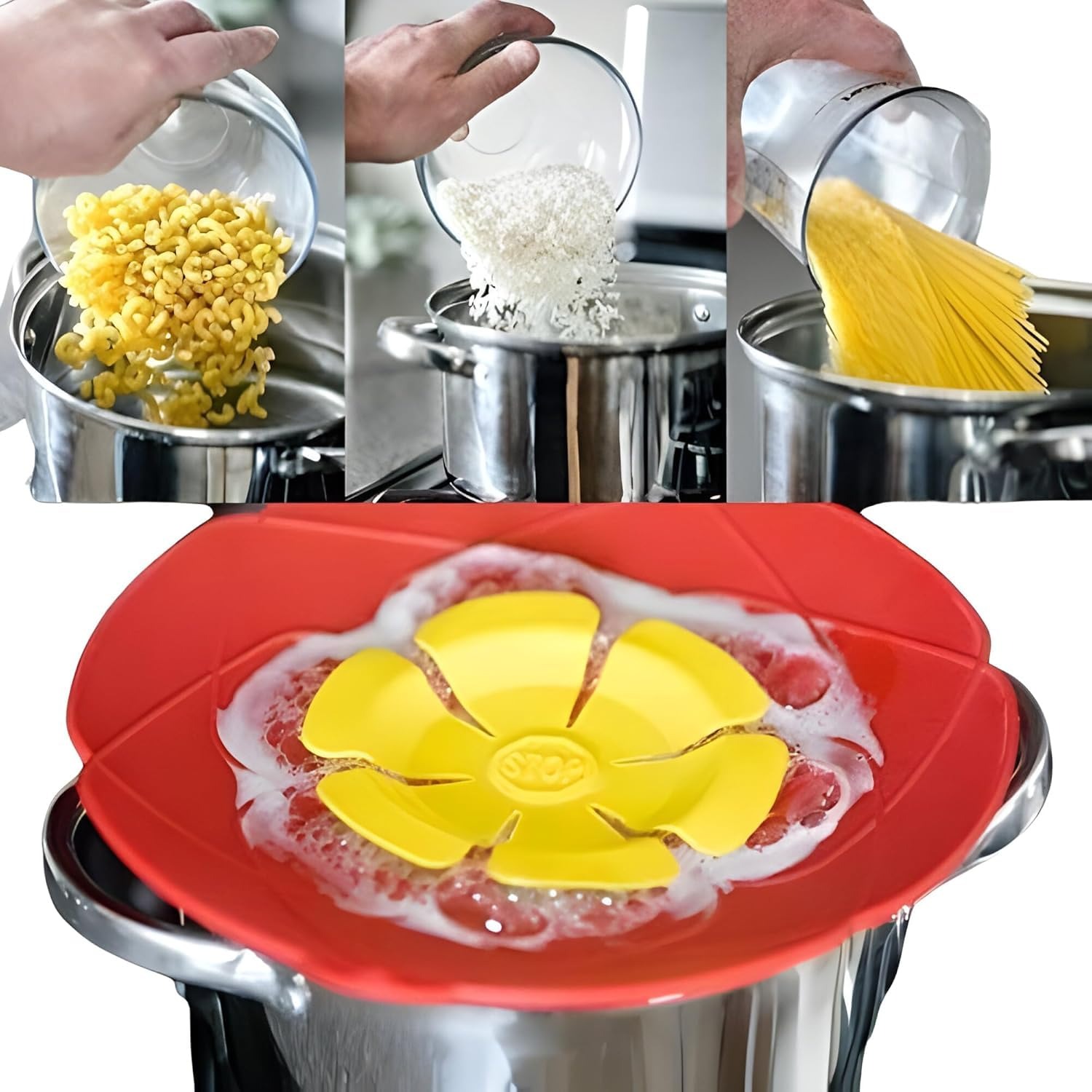 Spill Stopper Lid for Pans