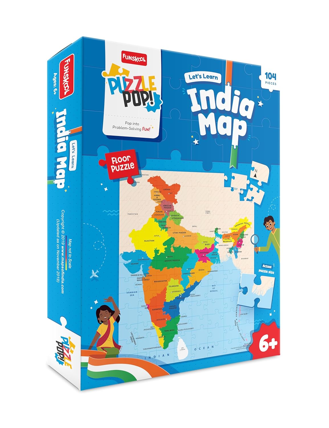 India Map Puzzle