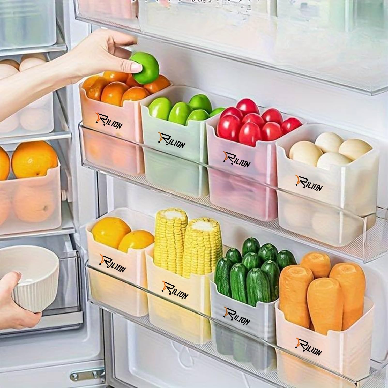 fridge storage boxes