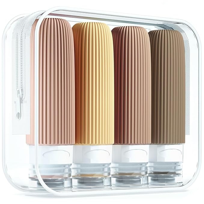 Silicon Travel Bottles