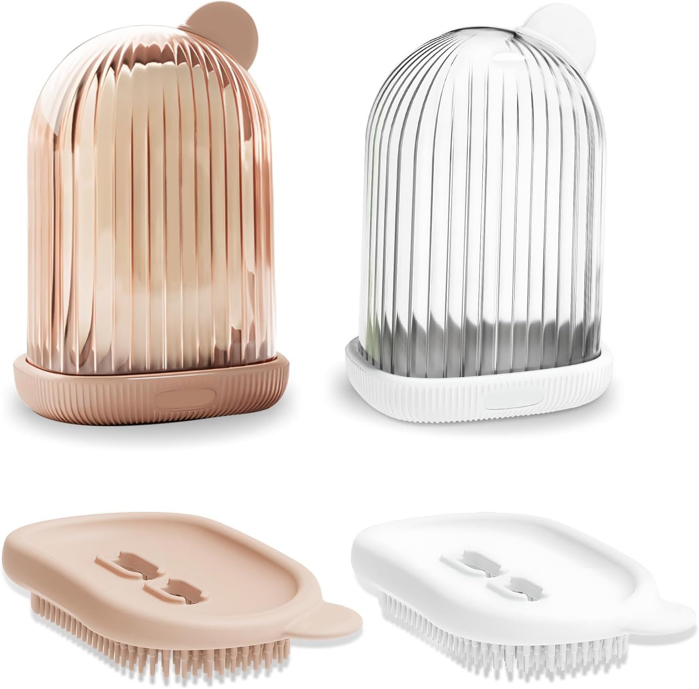 Travel Soap Case with Bath Brush